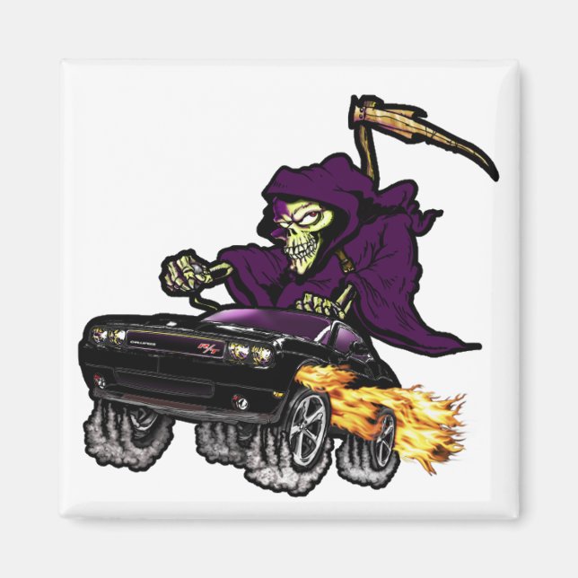 Black Challenger R/T Magnet (Framsidan)