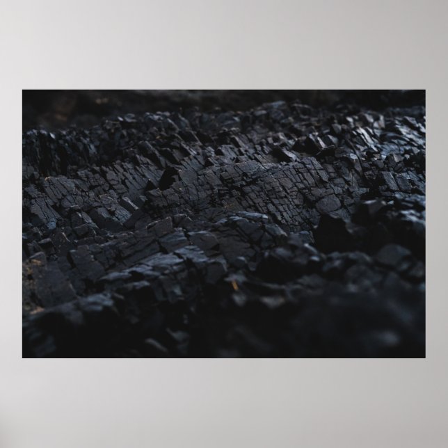 BLACK CHARCOAL POSTER (Framsidan)