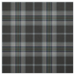 Black Charcol Grått Grönt Tartan Play Tyg
