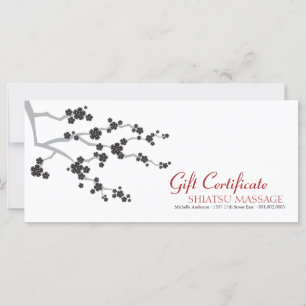 Black Cherry Blommars Flowers Zen Gift Certificate