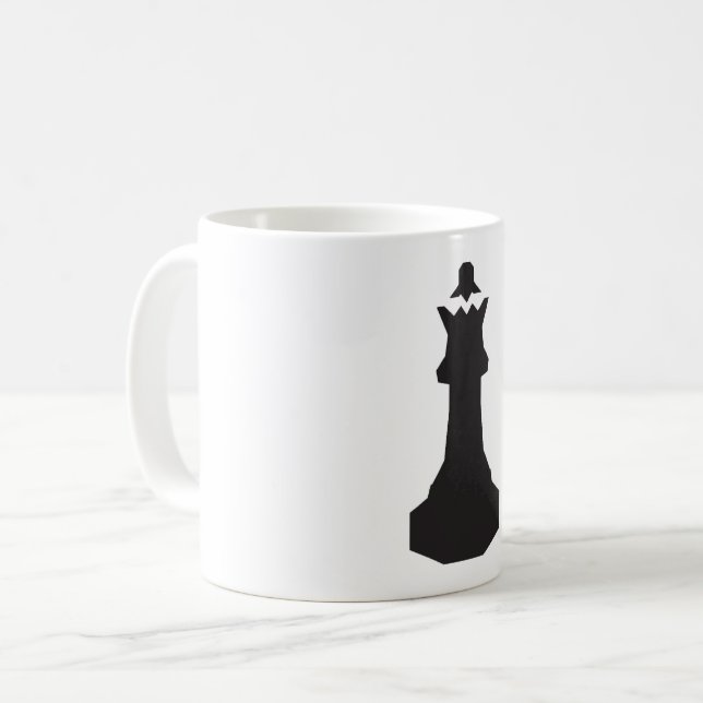 Black Chess Biet Mugg (Framsida vänster)