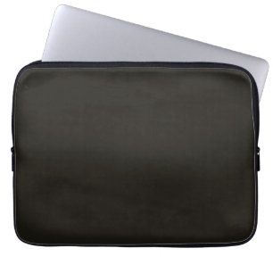 Black Chocolate Solid Färg Laptop Fodral