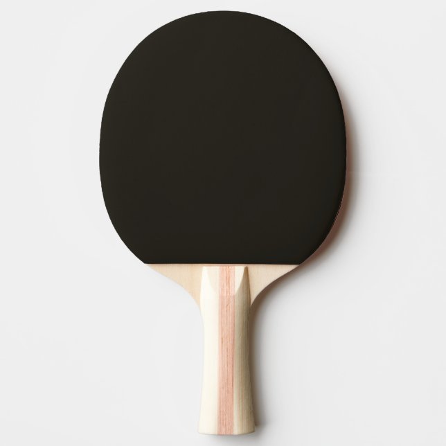 Black Chocolate Solid Färg Pingisracket (Framsidan)