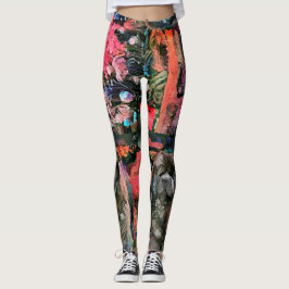 BLACK CHOW-meddelanden - Se fram och bak Leggings