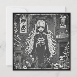 Black Christmas (navideña gris). Kort