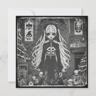 Black Christmas (navideña gris). Kort