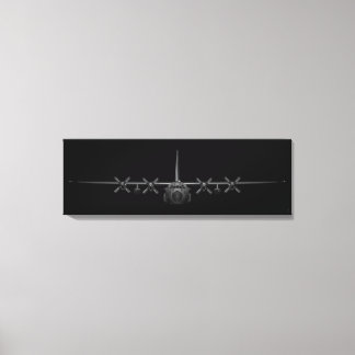 Black Chrome Herk Canvastryck