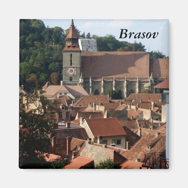 Black Church Magnet (Framsidan)