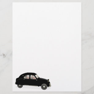 Black Citroen 2 CV