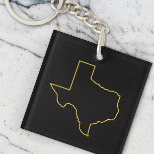 Black Classic Texas Nyckelring