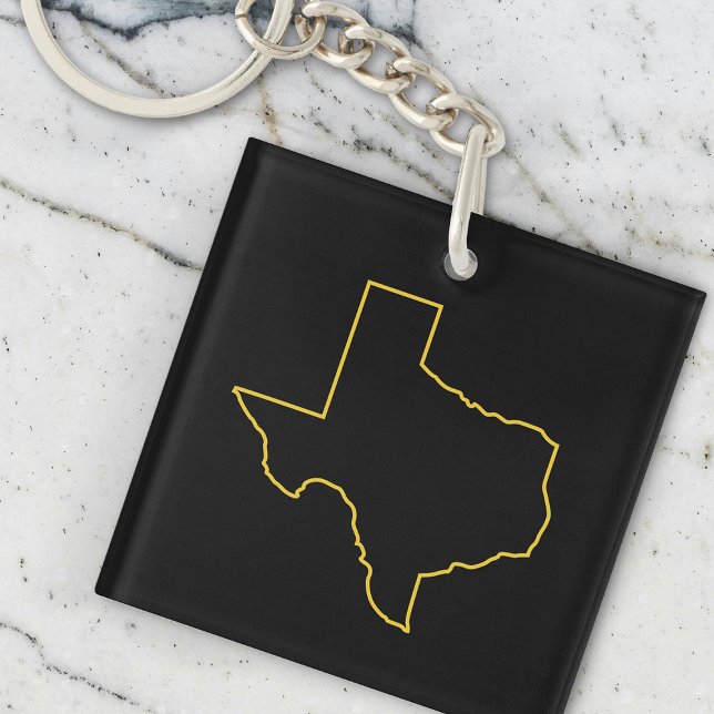Black Classic Texas Nyckelring (Skapare uppladdad)