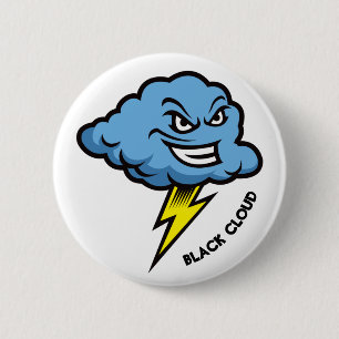 Black Cloud EMS 911 Humor-knapp Knapp