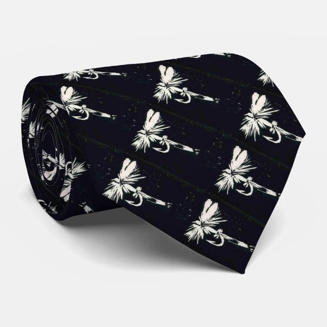 "Black Coachman" Trout Fly Tie Slips (Rullad)