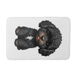 Black Cockapoo Badrumsmatta