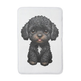 Black Cockapoo Badrumsmatta