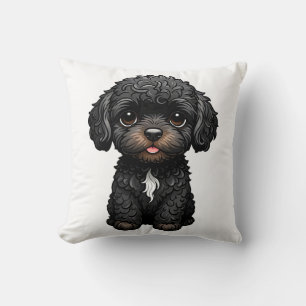 Black Cockapoo Kudde