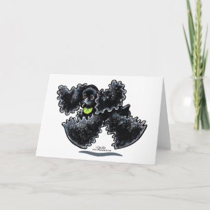 Black Cocker Spain Play Kort