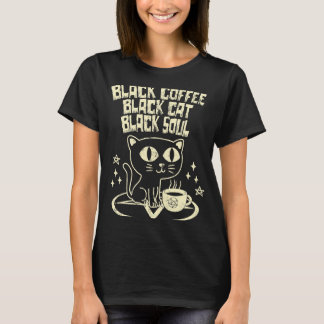 Black Coffee Black Svart Soul T Shirt