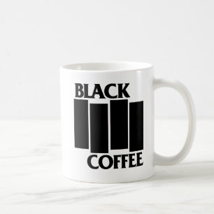 Black Coffee Mugg - för äkta maskinvarubaserade av