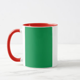 Black Combo Mugg med flagga av Italien