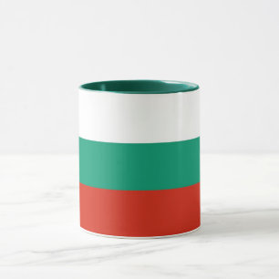 Black Combo Mugg med flagga Bulgarien