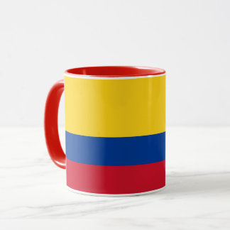Black Combo Mugg med flagga Colombia
