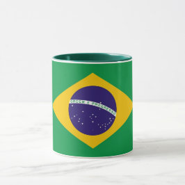 Black Combo Mugg med flagga från Brasilien