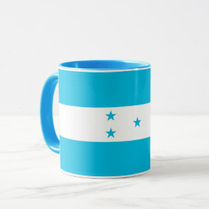 Black Combo Mugg med flagga Honduras