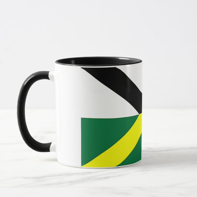 Black Combo Mugg med flagga of Monterey, USA (Vänster)