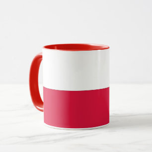 Black Combo Mugg med flagga Polen