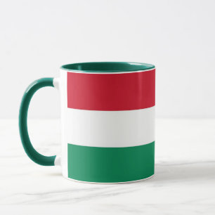 Black Combo Mugg med flagga Ungern