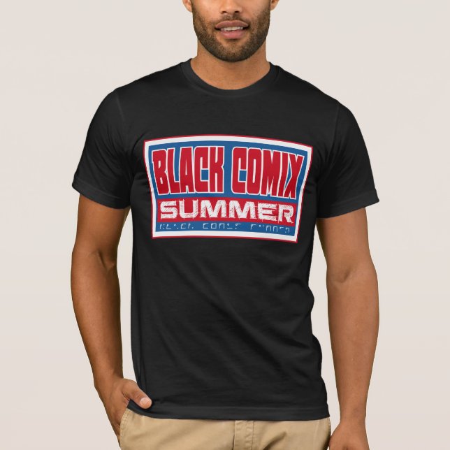 Black Comix-sommaren (Junetonde) T Shirt (Framsida)