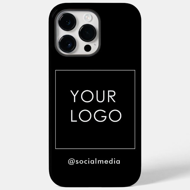 Black Company Modern Logotyp Branded (Baksida)