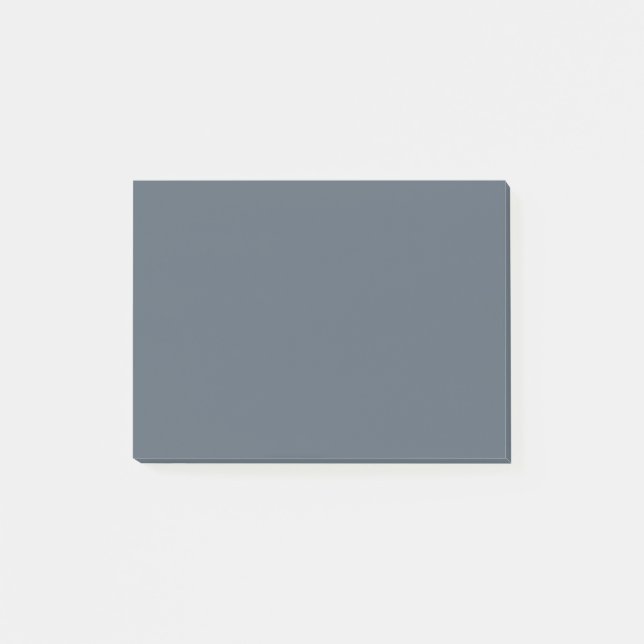 Black Coral Solid Färg Post-it Block (Framsida)