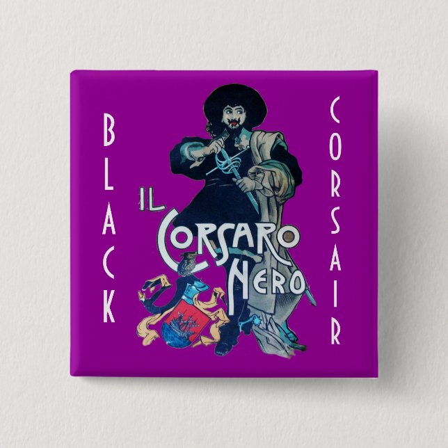 BLACK CORSAIR KNAPP (Framsida)