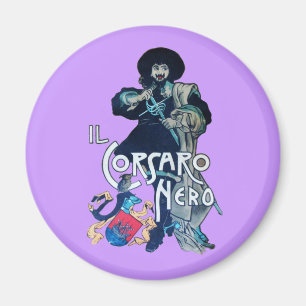 BLACK CORSAIR MAGNET
