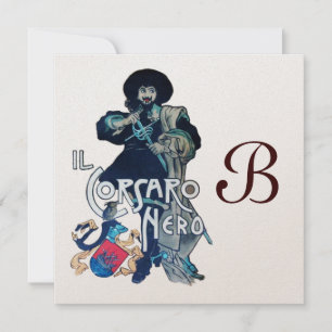 BLACK CORSAIR MONOGRAM guld Meddelande
