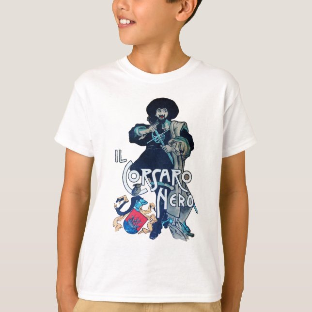 BLACK CORSAIR TEE (Framsida)