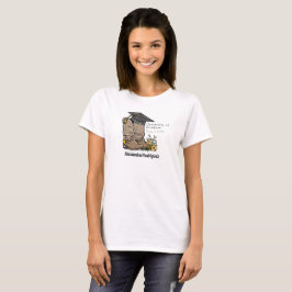 Black Cowboy Boot Studentmössa & Flowers T-Shirt