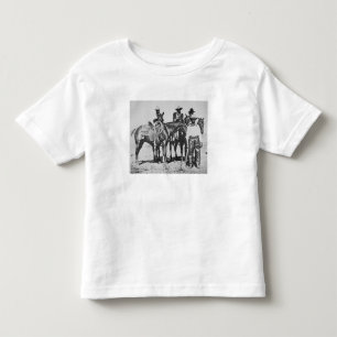 Black Cowboys i Bonham, Texas, c.1890 (b/w-bild) T Shirt