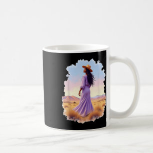 Black Cowgirl Western Rodeo Melanin Black History Kaffemugg