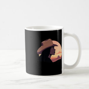 Black Cowgirl Western Rodeo Melanin Black History Kaffemugg