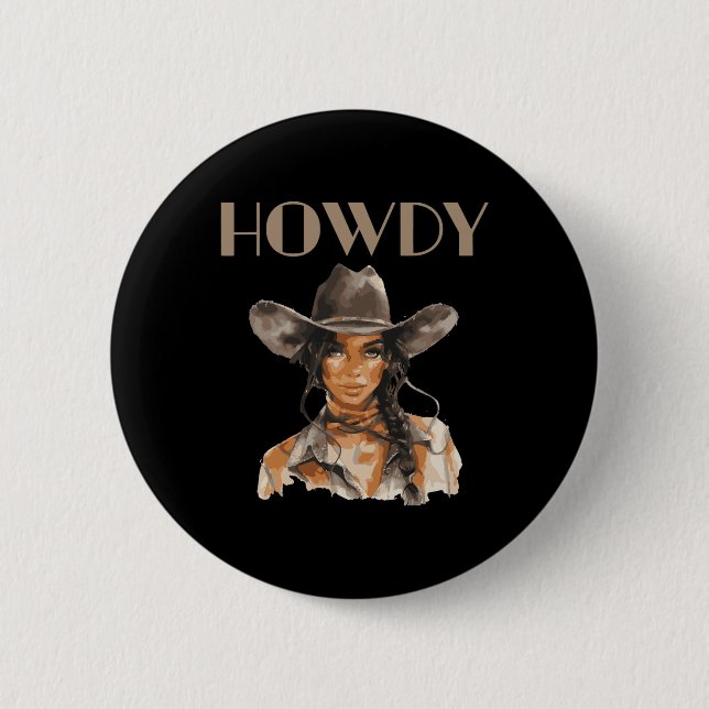Black Cowgirl Western Rodeo Melanin Junelfte Tex Knapp (Framsida)
