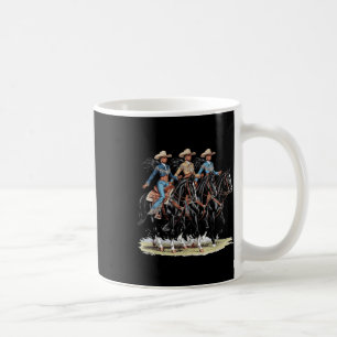 Black Cowgirl Westernare Melanin Rodeo African His Kaffemugg