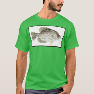 Black Crappie T Shirt