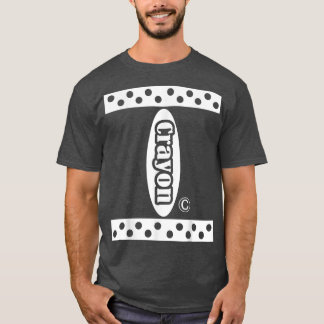 Black Crayon Box Halloween Costume Couple & Group T Shirt