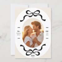 Black Cream ROSETT BAND & Bows Photo Bröllop