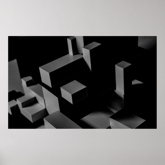 BLACK CUBE POSTER (Framsidan)