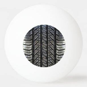 Black Däck Rubber Automotive Decor Pingisboll