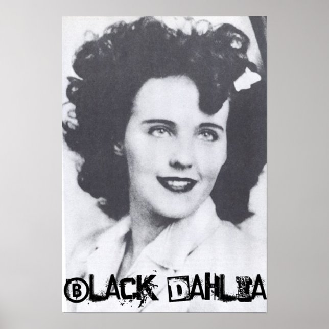 Black Dahlia Poster (Framsidan)